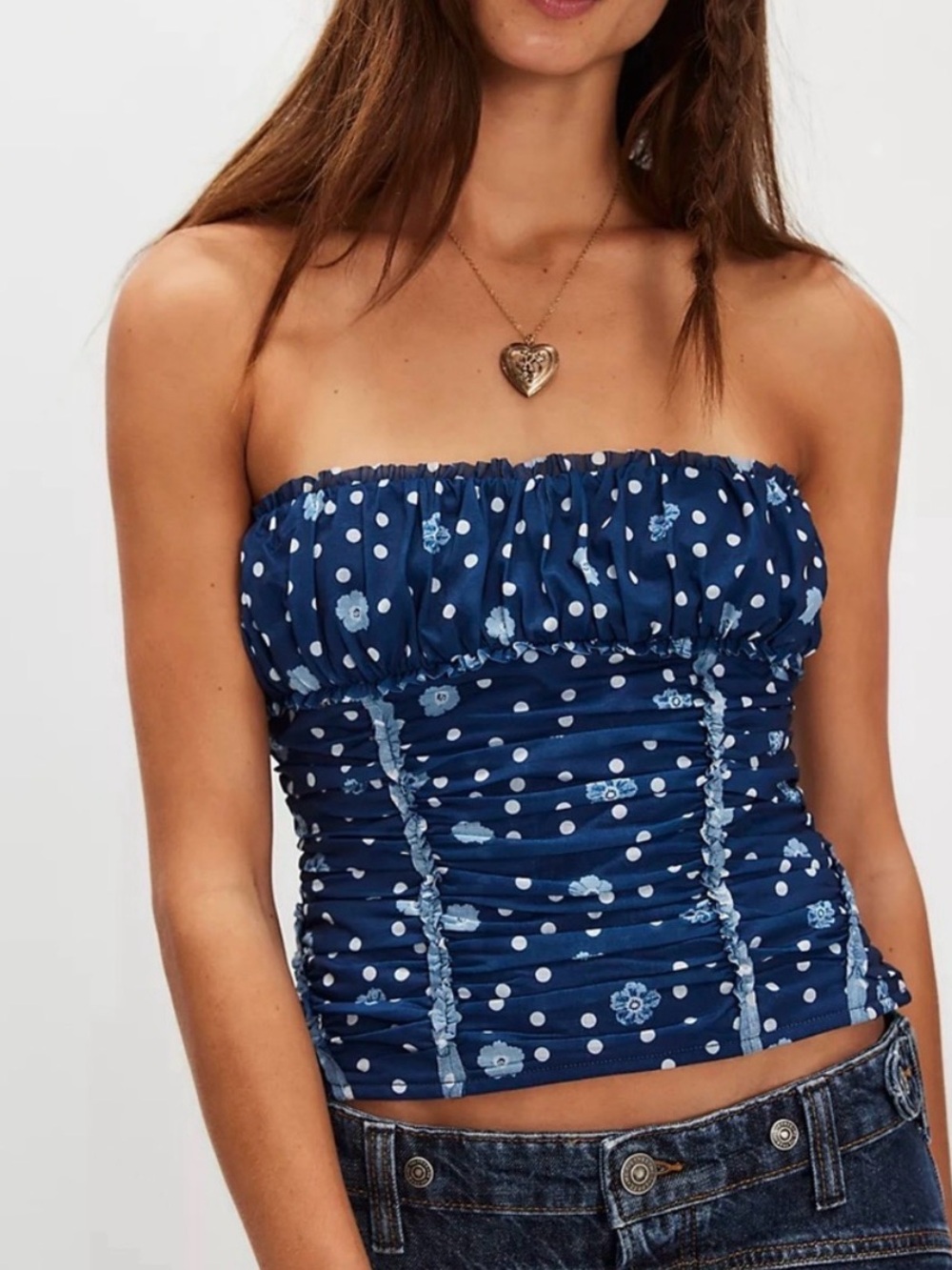 Free People NWOT Scottie Printed Tube